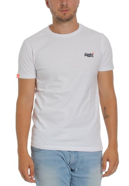 Superdry T-Shirt Superdry Herren T-Shirt ORANGE LABEL VNTGE EMB SS TEE Opti günstig online kaufen