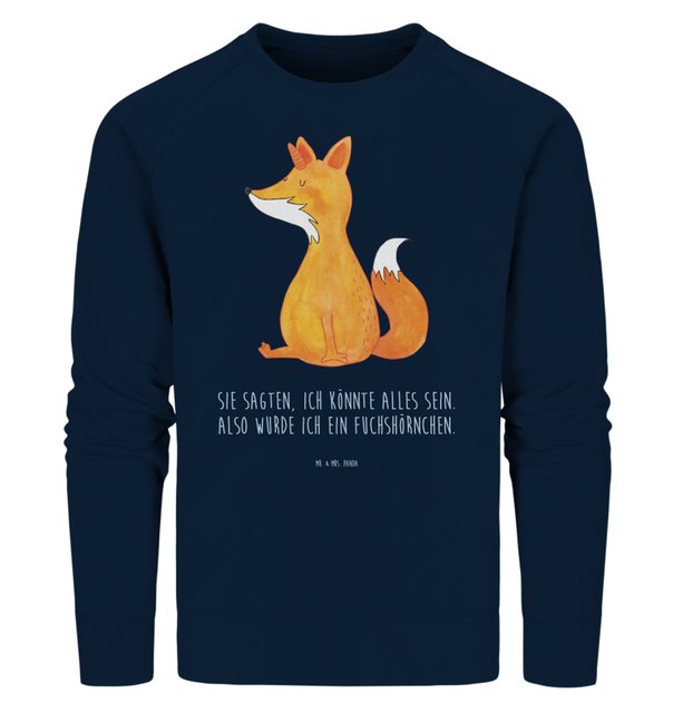 Mr. & Mrs. Panda Longpullover Größe XS Einhorn Fuchs - French Navy - Gesche günstig online kaufen