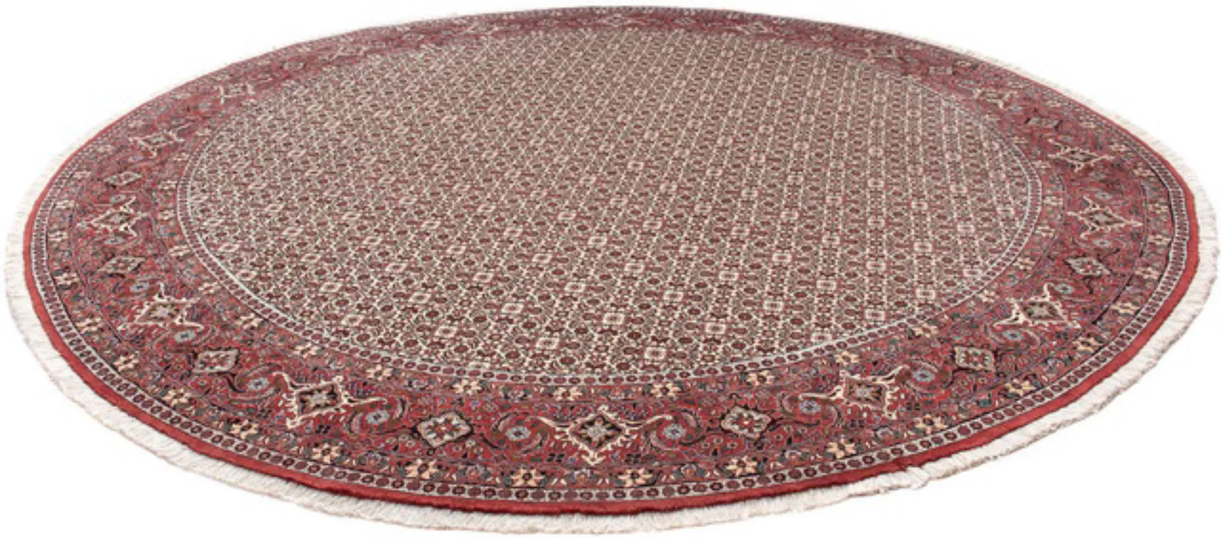 morgenland Orientteppich »Perser - Bidjar rund - 305 x 305 cm - rot«, rund, günstig online kaufen