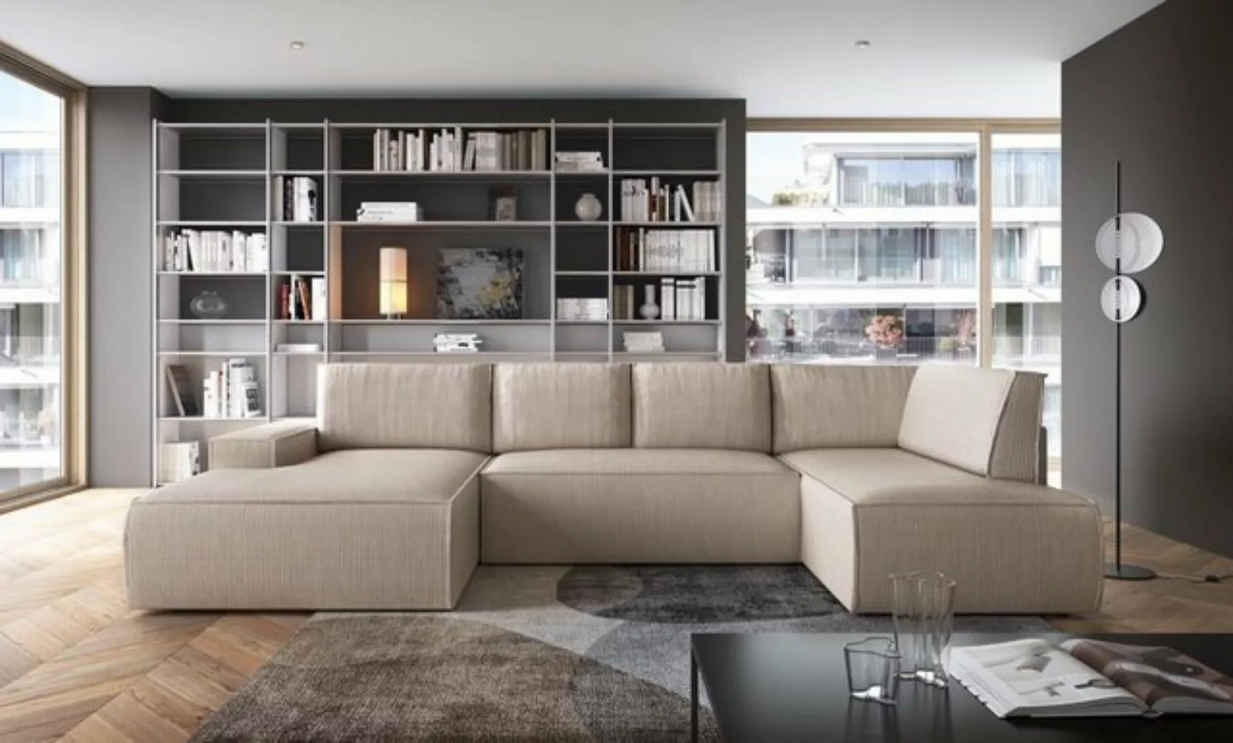 Luxusbetten24 Schlafsofa Designer Sofa Rondo, mit Schlaffunktion günstig online kaufen