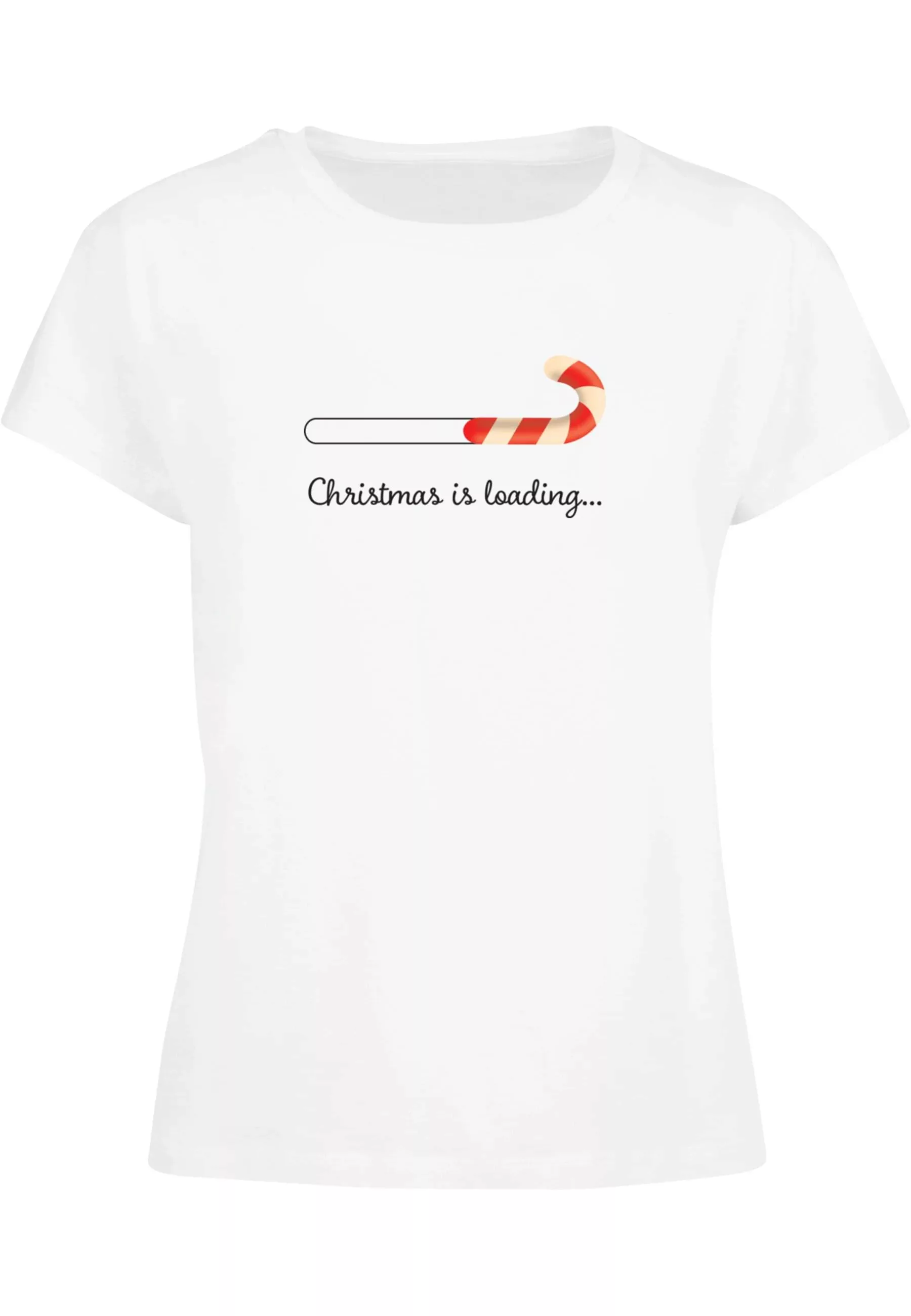 Merchcode T-Shirt "Merchcode Damen Ladies Christmas Loading Box Tee" günstig online kaufen