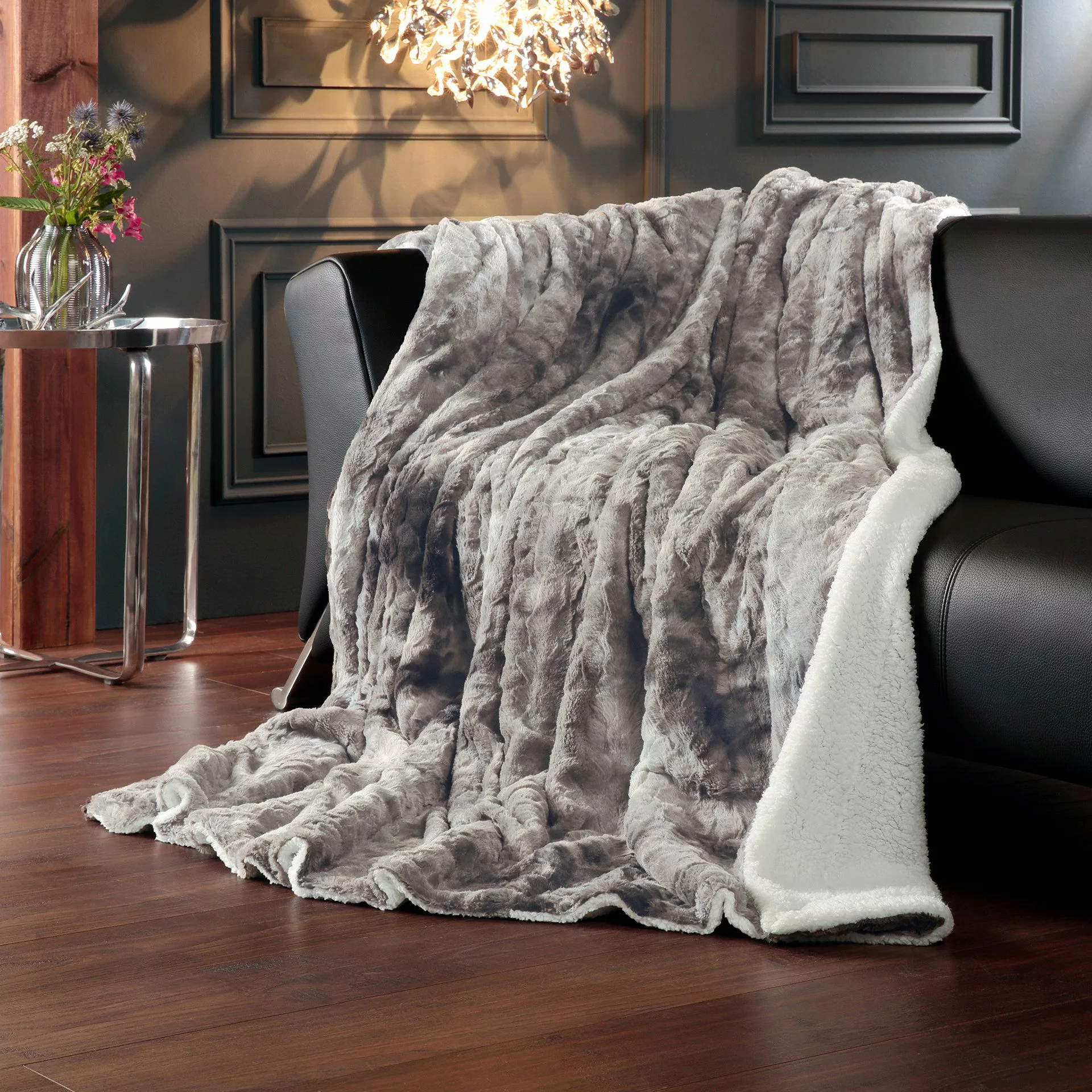 Wohndecke Luxus Winterfell XXL, Delindo Lifestyle, günstig online kaufen