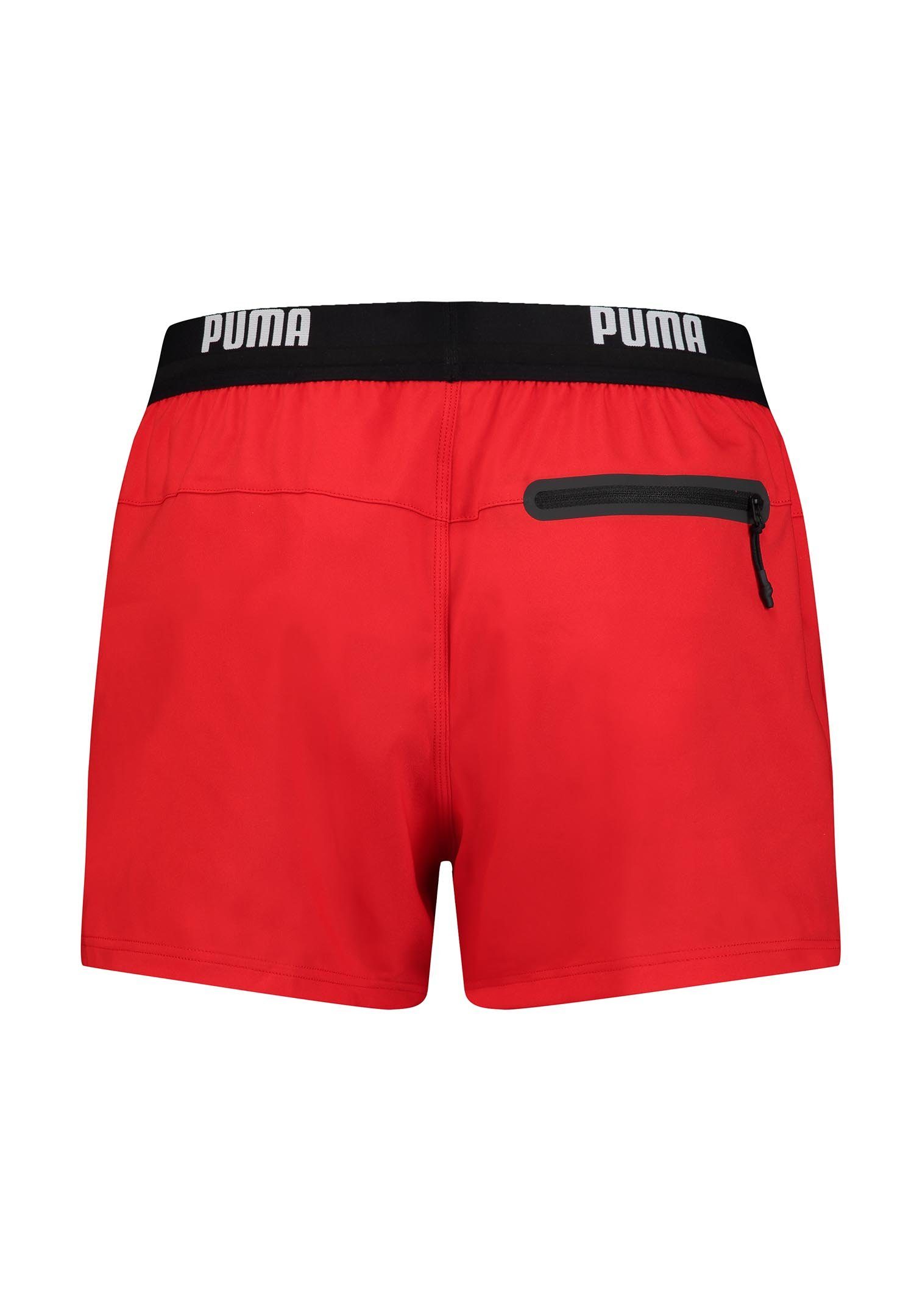 PUMA Badeshorts "PUMA SWIM MEN LOGO SHORT LENGTH SWIM SHORTS", Seitentasche günstig online kaufen