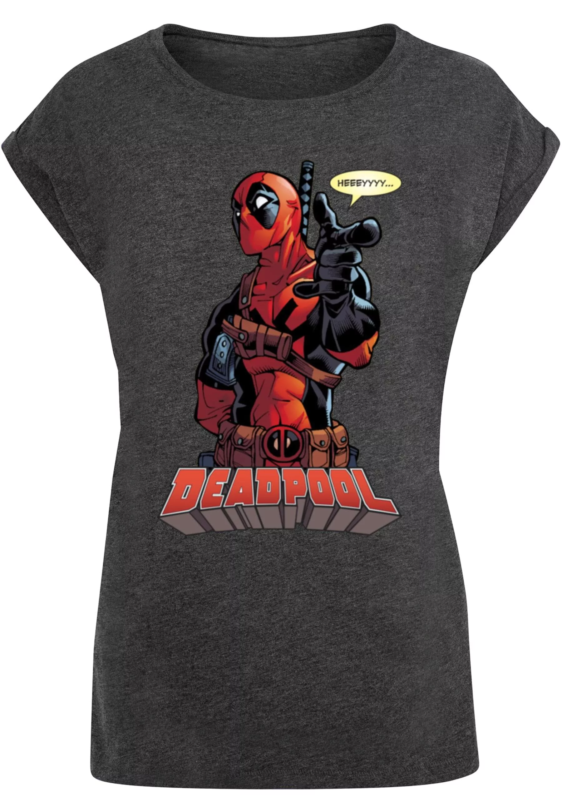 ABSOLUTE CULT T-Shirt "ABSOLUTE CULT Damen Ladies Deadpool - Hey You T-Shir günstig online kaufen