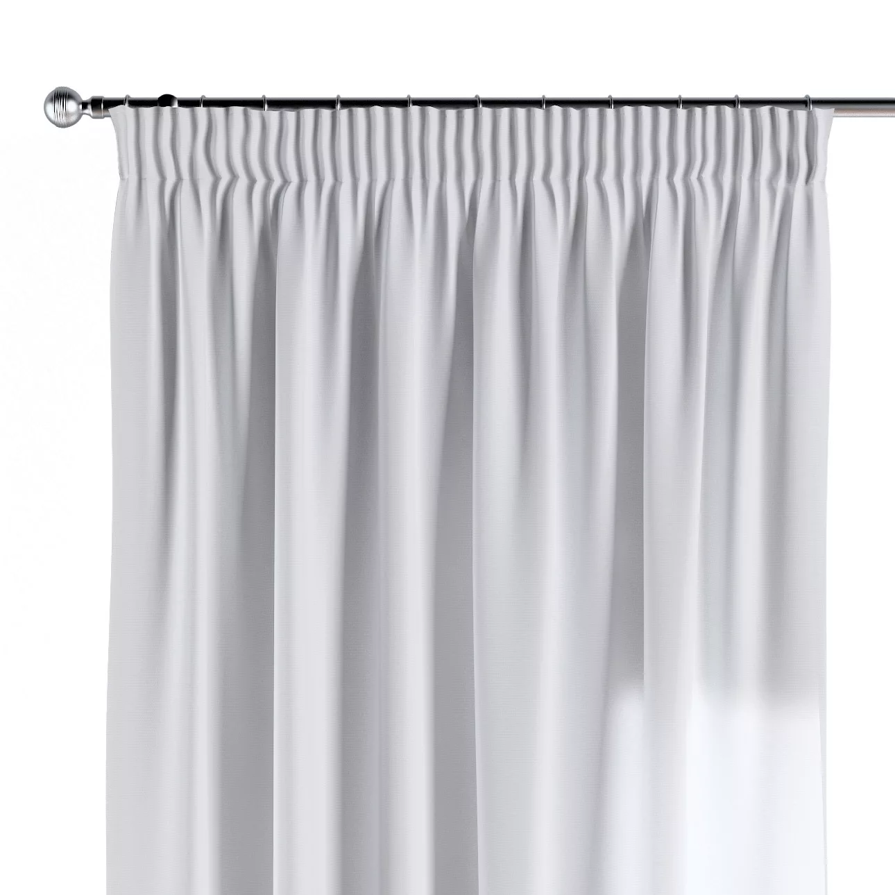 Vorhang mit Kräuselband, weiß, Loneta (133-02) günstig online kaufen