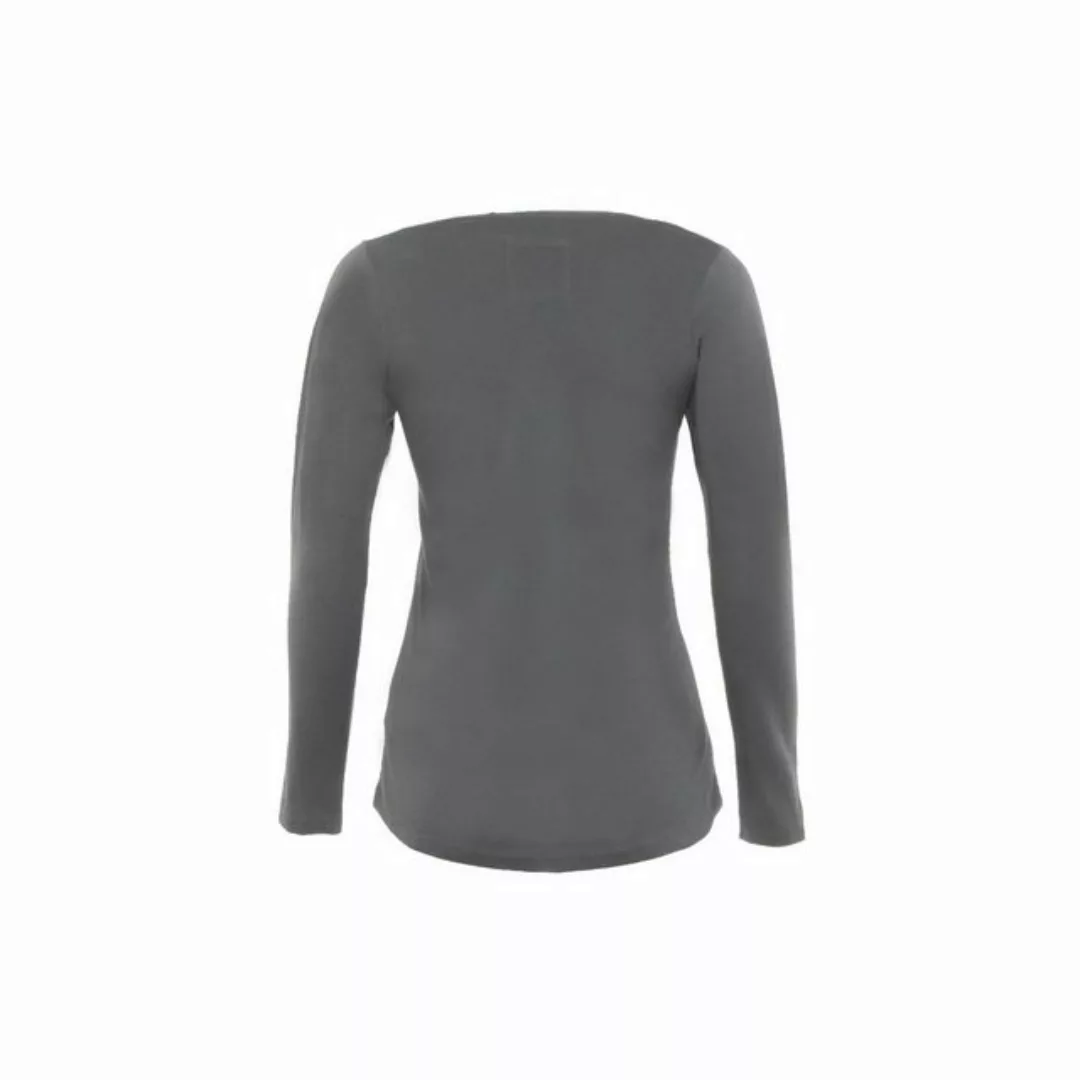 DAILY´S Langarmshirt grau regular (1-tlg) günstig online kaufen