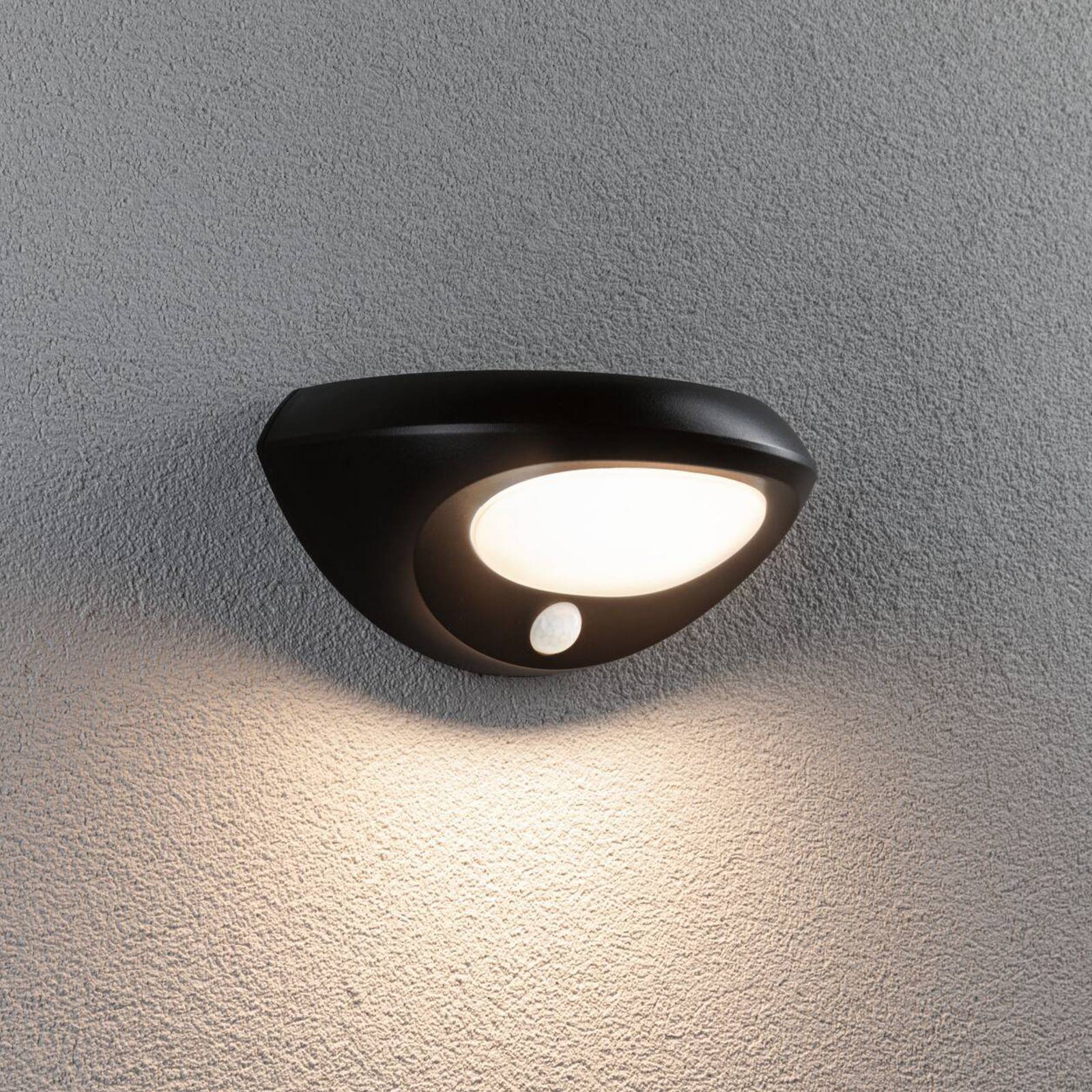 Paulmann LED-Solar-Außenwandlampe Sorova, Sensor, anthrazit günstig online kaufen