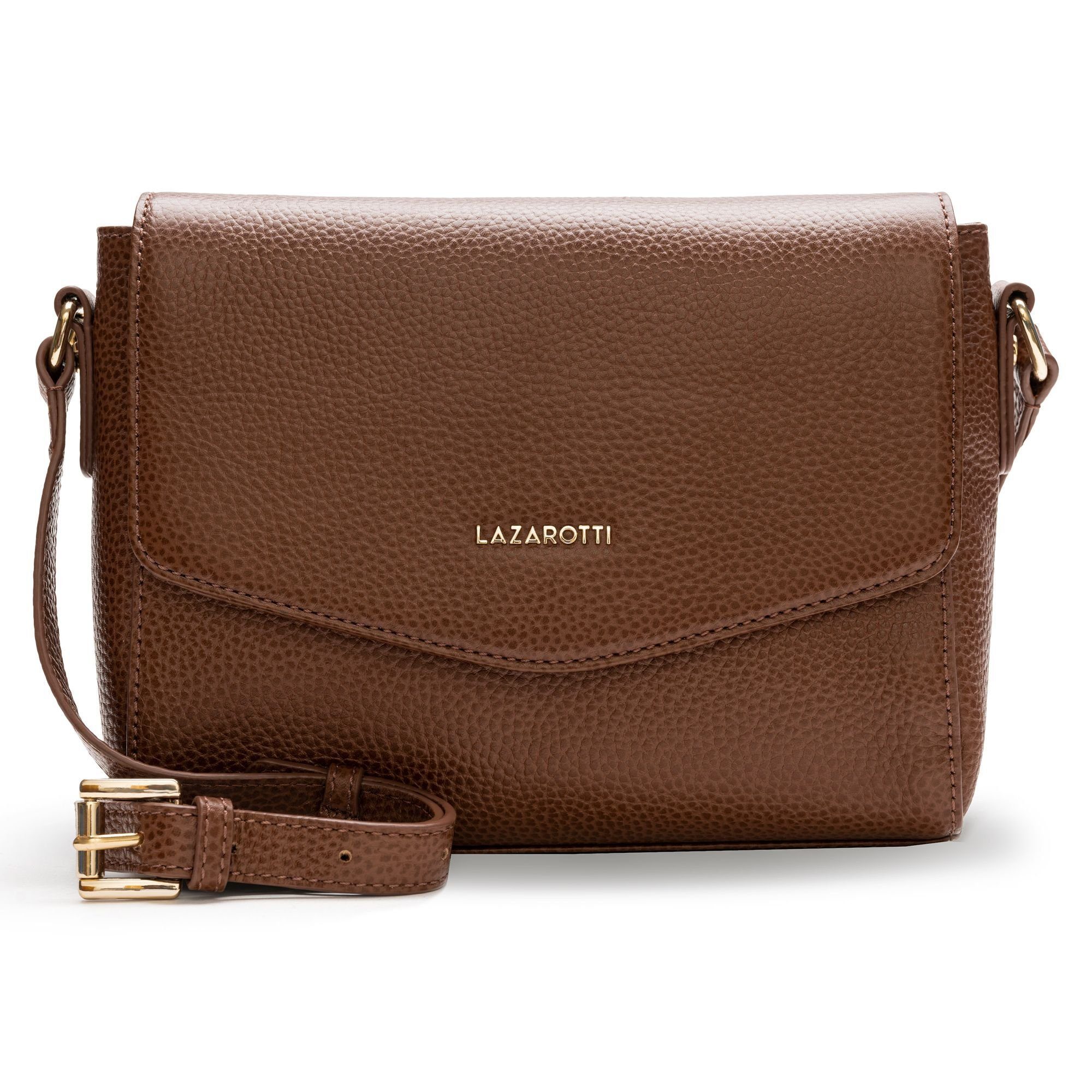 Lazarotti Umhängetasche Bologna Leather, aus echtem günstig online kaufen