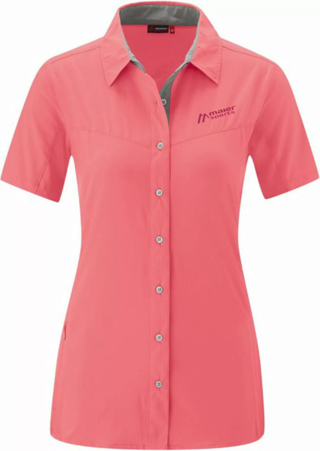 Maier Sports Funktionsbluse Sinnes Tec WS/S Da-Bluse 1/2 Arm el STRAWBERRYC günstig online kaufen