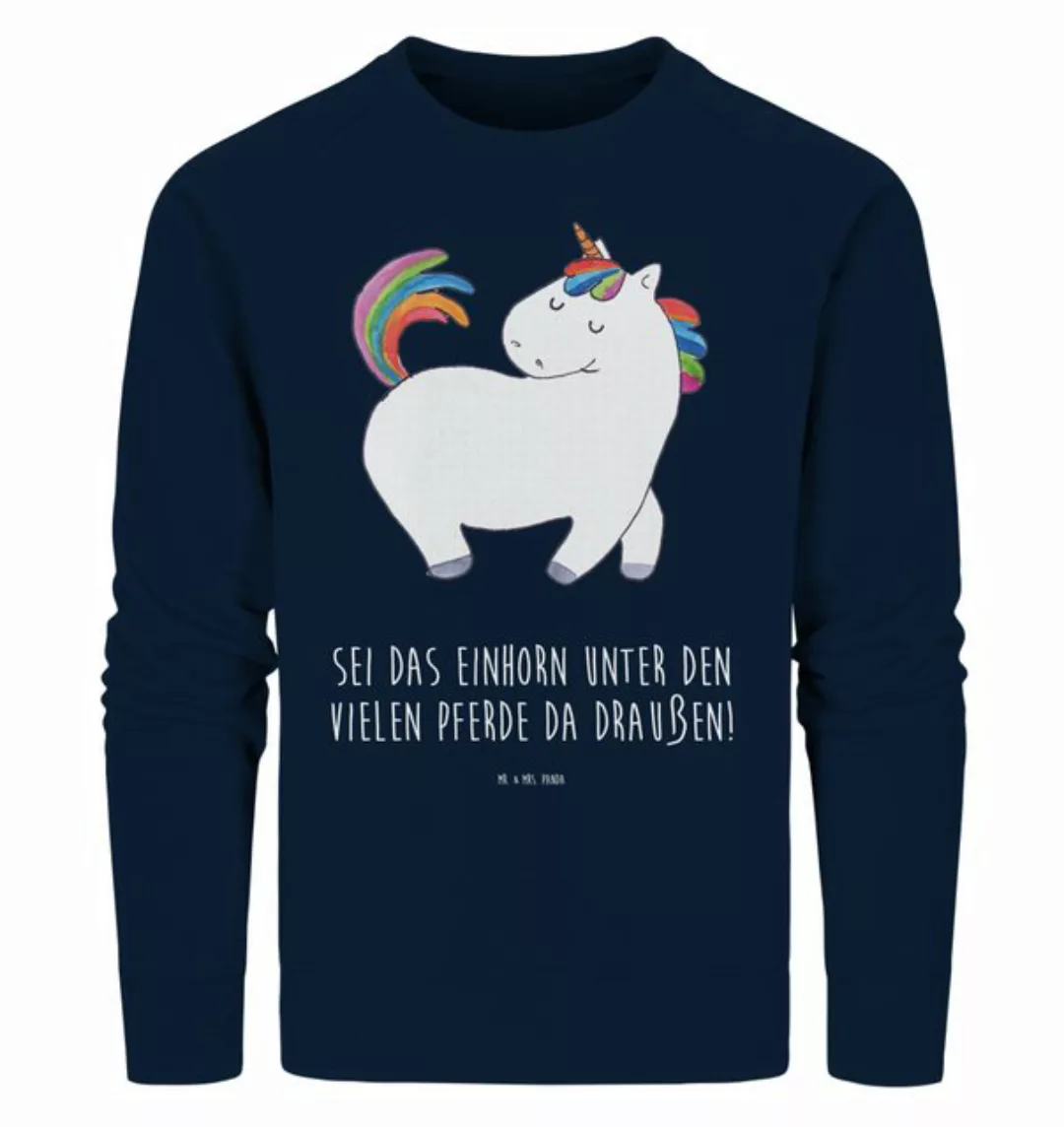 Mr. & Mrs. Panda Longpullover Größe L Einhorn Stolzieren - French Navy - Ge günstig online kaufen