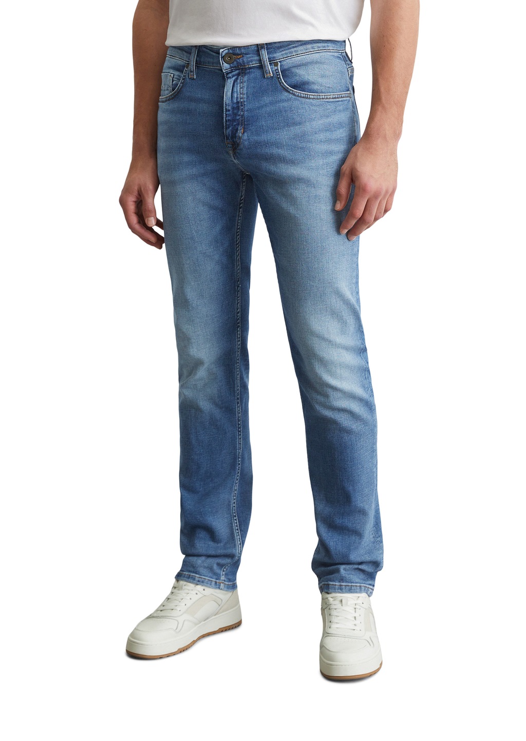 Marc OPolo Regular-fit-Jeans "aus Bio-Baumwoll-Mix" günstig online kaufen