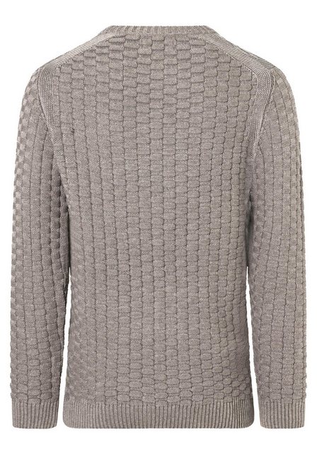 TIMEZONE Strickpullover Strickpullover Rundhals 3D Muster Regular Fit 8026 günstig online kaufen