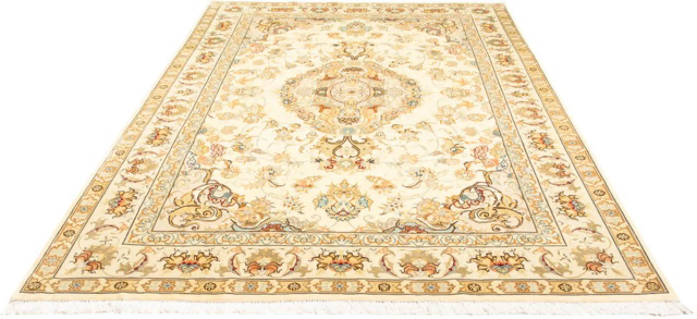 morgenland Orientteppich »Perser - Täbriz - Royal - 307 x 198 cm - beige«, günstig online kaufen