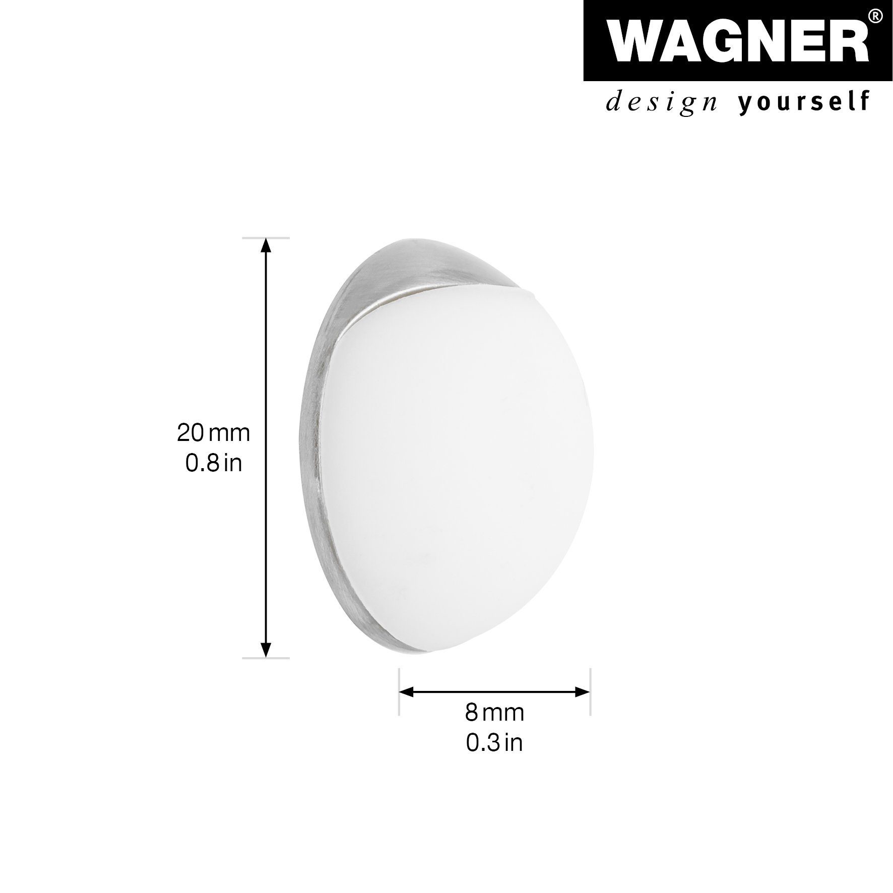 WAGNER design yourself Wandtürstopper Wandtürstopper SCREW günstig online kaufen