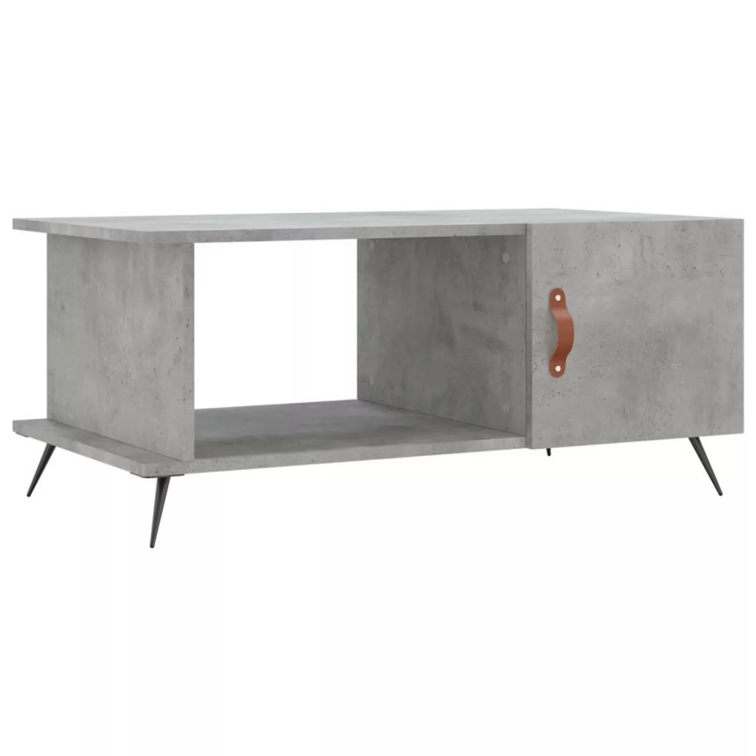 vidaXL Couchtisch Betongrau 90x50x40 cm Holzwerkstoff Modell 7 günstig online kaufen