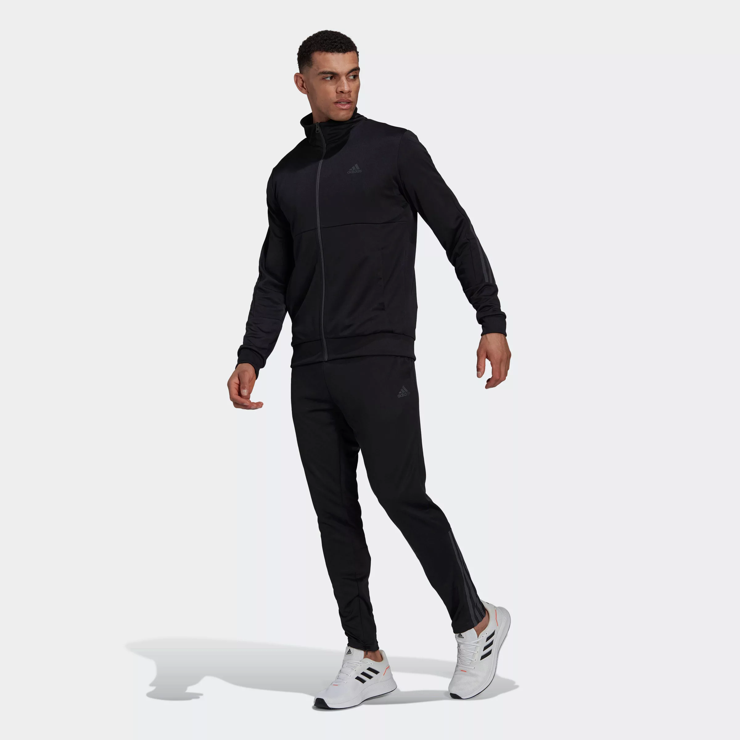 adidas Sportswear Trainingsanzug "SLIM ZIPPED", (2 tlg.) günstig online kaufen