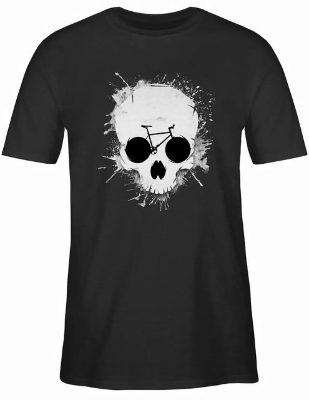 Shirtracer T-Shirt Ride or die - Totenkopf Fahrrad Fahrrad Bekleidung Radsp günstig online kaufen