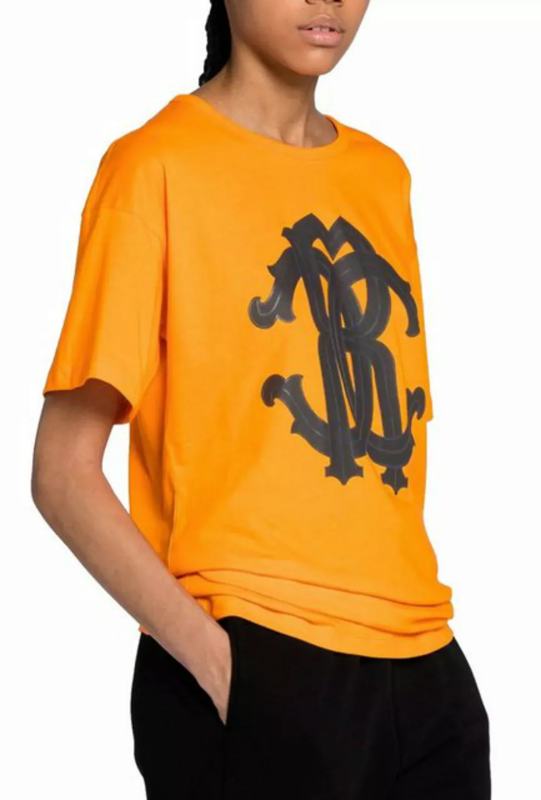 roberto cavalli T-Shirt Firenze RC Monogram Exklusive Hauptlinie auffällige günstig online kaufen