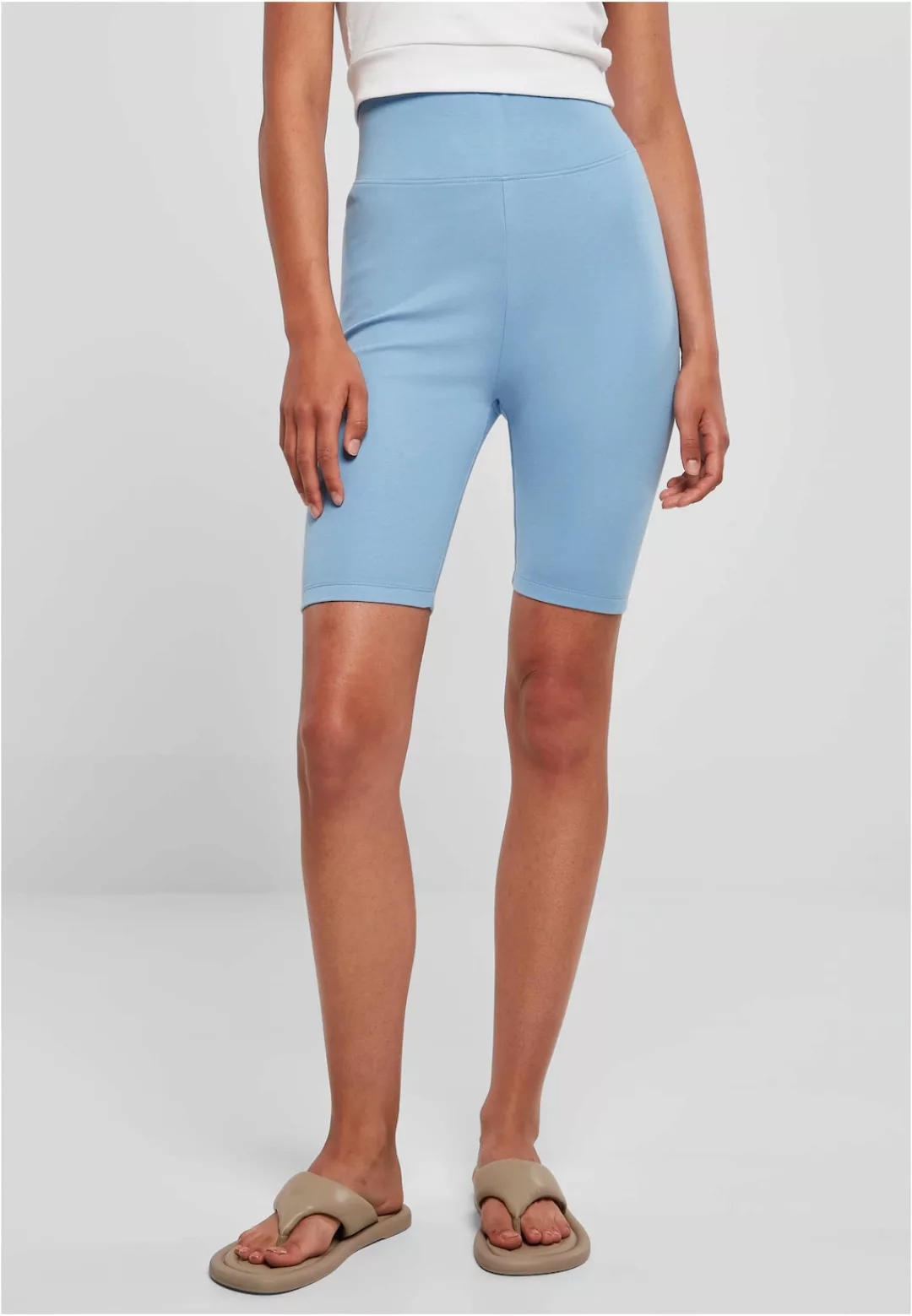 URBAN CLASSICS Stoffhose "Damen Ladies High Waist Cycle Shorts", (1 tlg.) günstig online kaufen