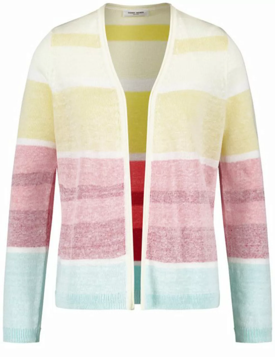 GERRY WEBER Cardigan Offener Cardigan mit Colourblocking günstig online kaufen