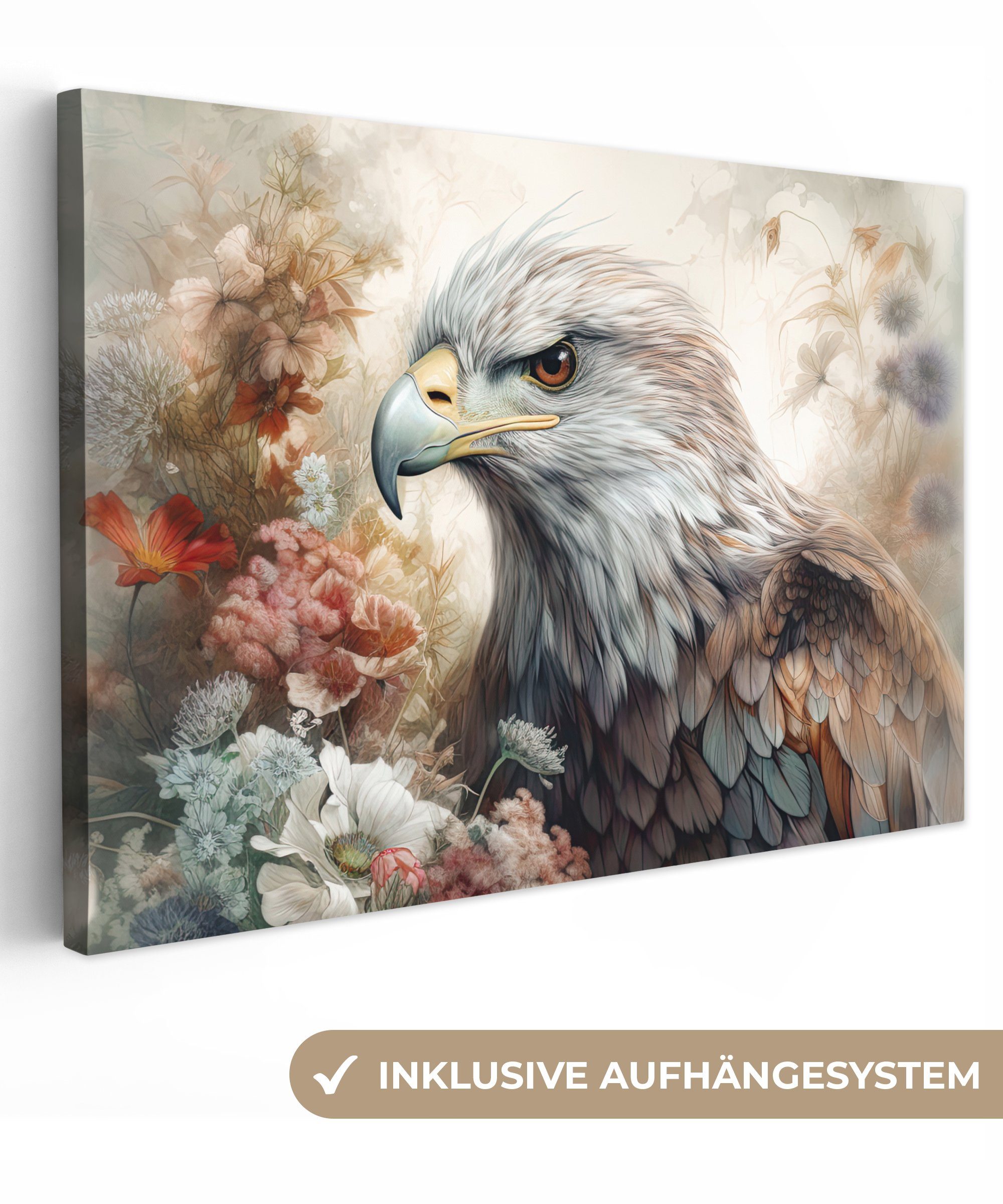 OneMillionCanvasses® Leinwandbild Adler - Adler - günstig online kaufen