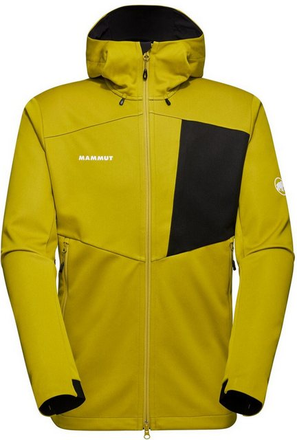 Mammut Funktionsjacke Ultimate VII SO Hooded Jacket Men aura-black günstig online kaufen