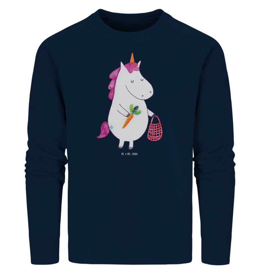 Mr. & Mrs. Panda Longpullover Größe M Einhorn Gemüse - French Navy - Gesche günstig online kaufen