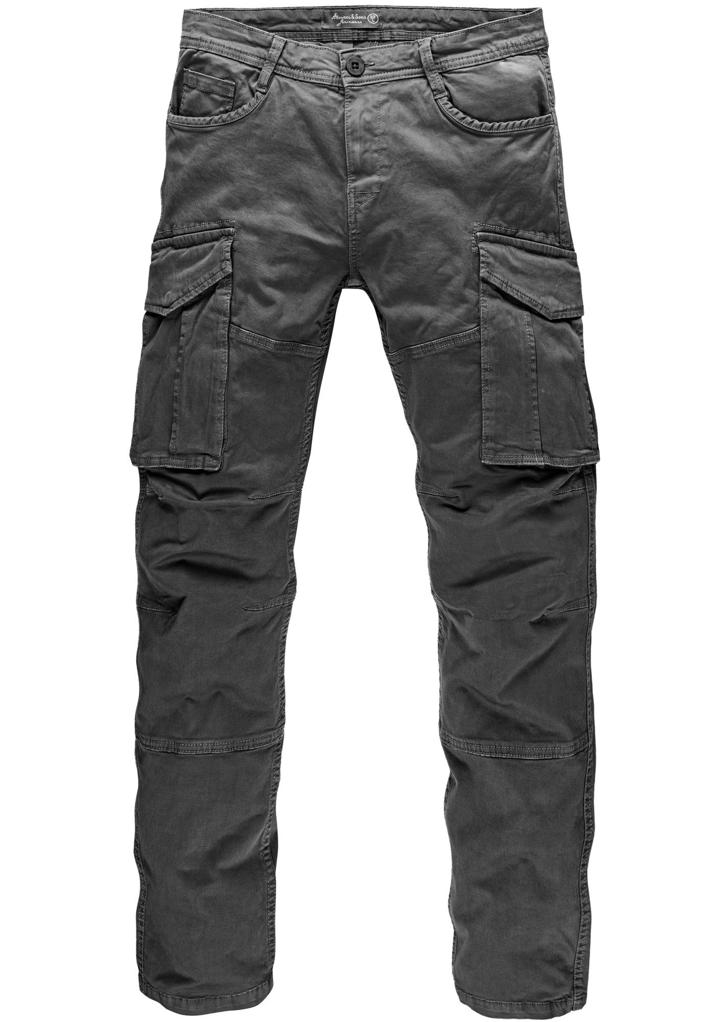 Amaci&Sons Chinohose WYATT Cargo Jogger-Chino Herren günstig online kaufen