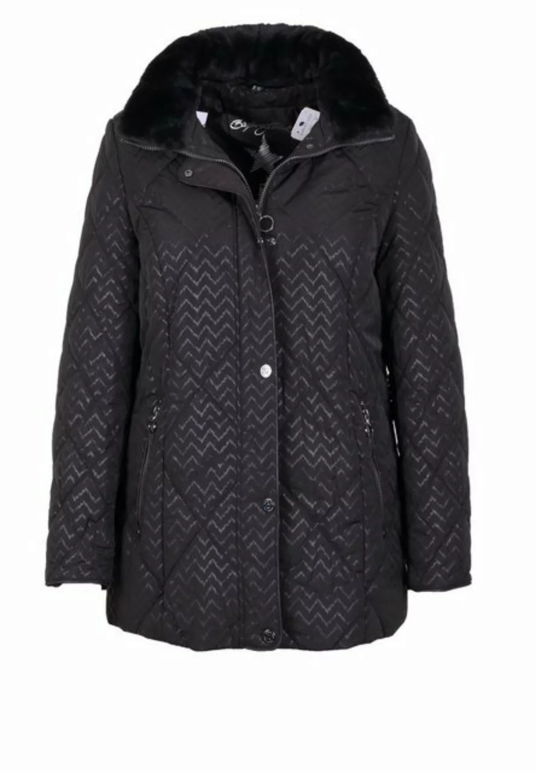 Barbara Lebek Steppjacke Barbara Lebek Damen Winterjacke - schwarz 48 (1-St günstig online kaufen