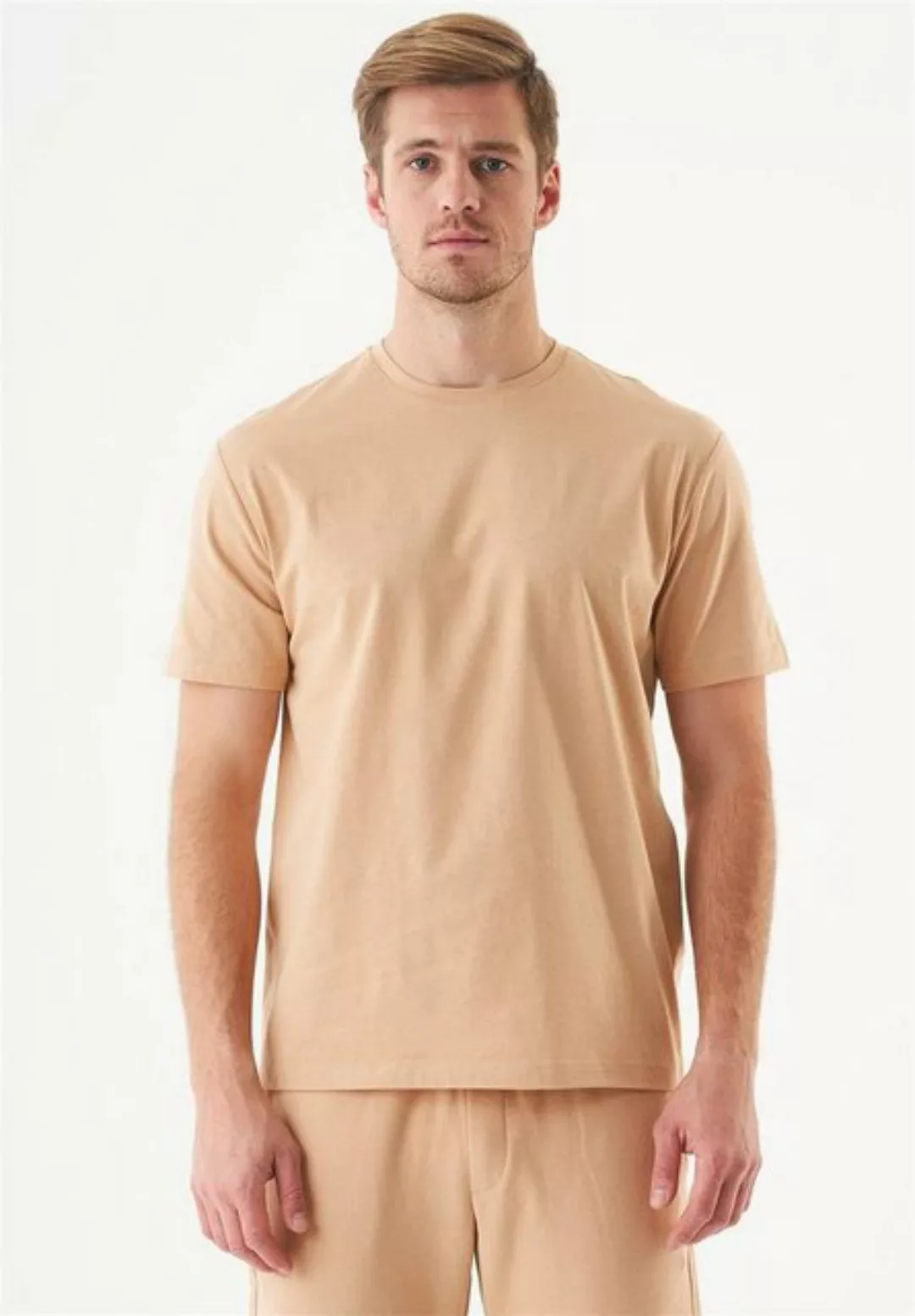 ORGANICATION T-Shirt Tillo-Unisex Basic T-Shirt in Beige günstig online kaufen