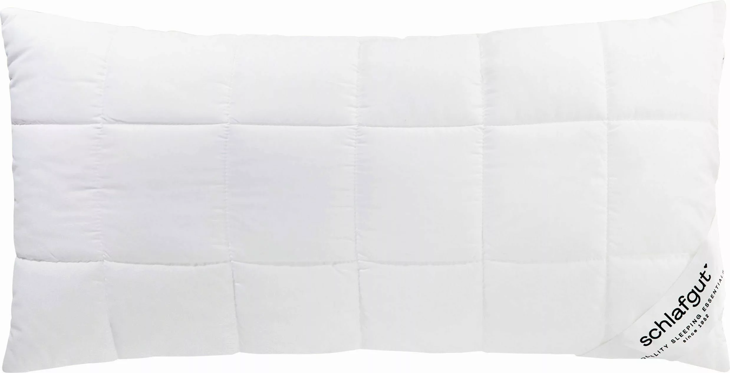Schlafgut Kunstfaserkopfkissen Pure Kissen, Anschmiegsames Schlafgefühl günstig online kaufen