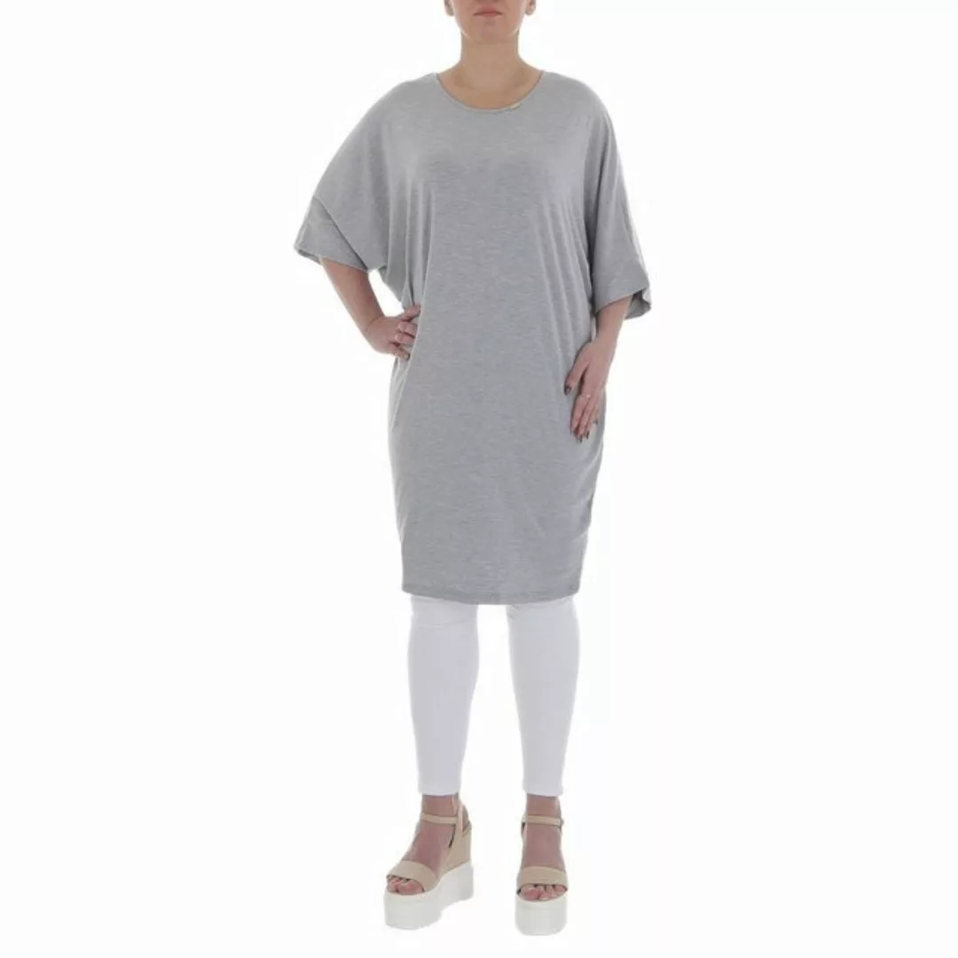 Ital-Design Tunikashirt Damen Freizeit (85915831) Top & Shirt in Grau günstig online kaufen