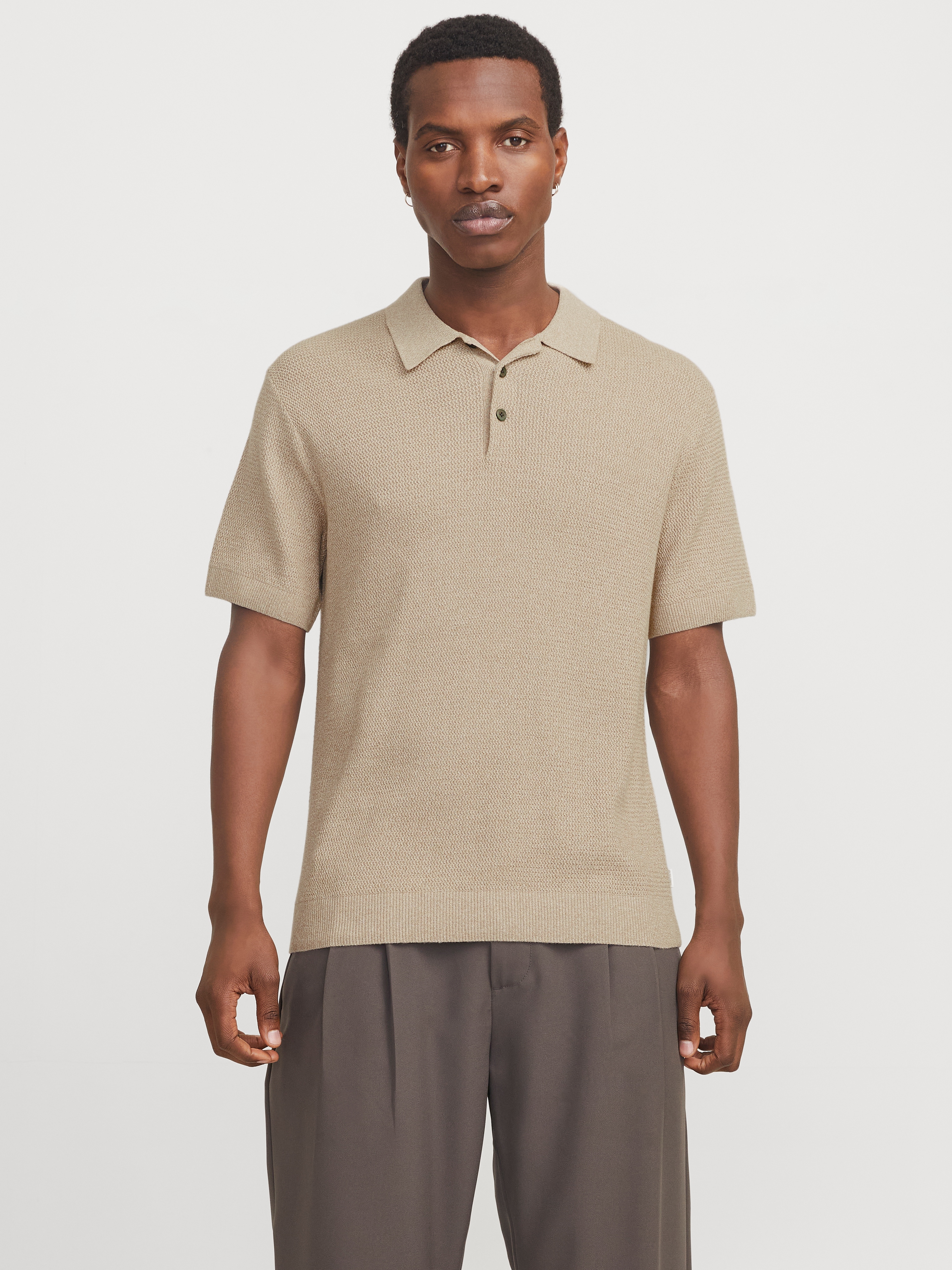 Jack & Jones Polokragenpullover JPRCCCOOPER KNIT günstig online kaufen