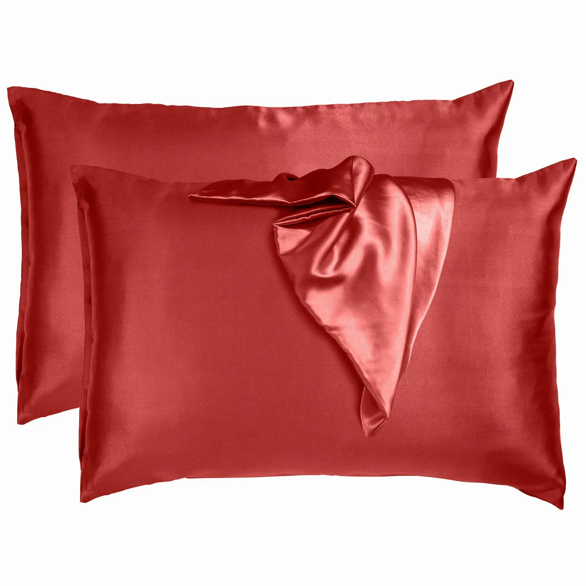 Komfortec Kissenbezug Mikrofaser Satin Kopfkissenbezug für günstig online kaufen