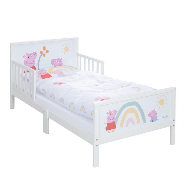 roba® Kinderbett Peppa Pig, Themenbett inkl. Bettwäsche & Lattenrost, Monte günstig online kaufen