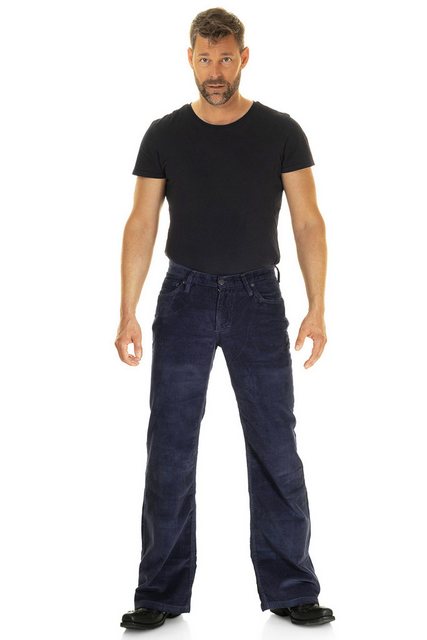 Comycom Cordhose Herren Bootcut navy blau günstig online kaufen