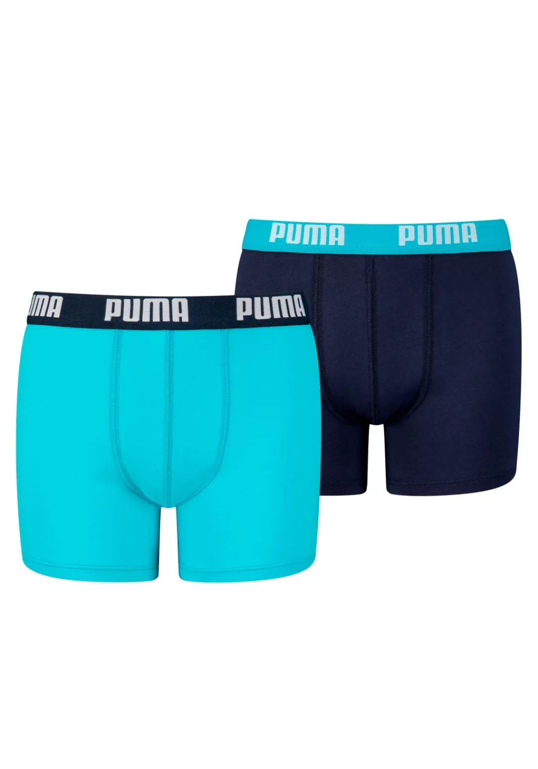 PUMA Boxer, (Packung, 2er-Pack), mit Markenlogo vorn günstig online kaufen