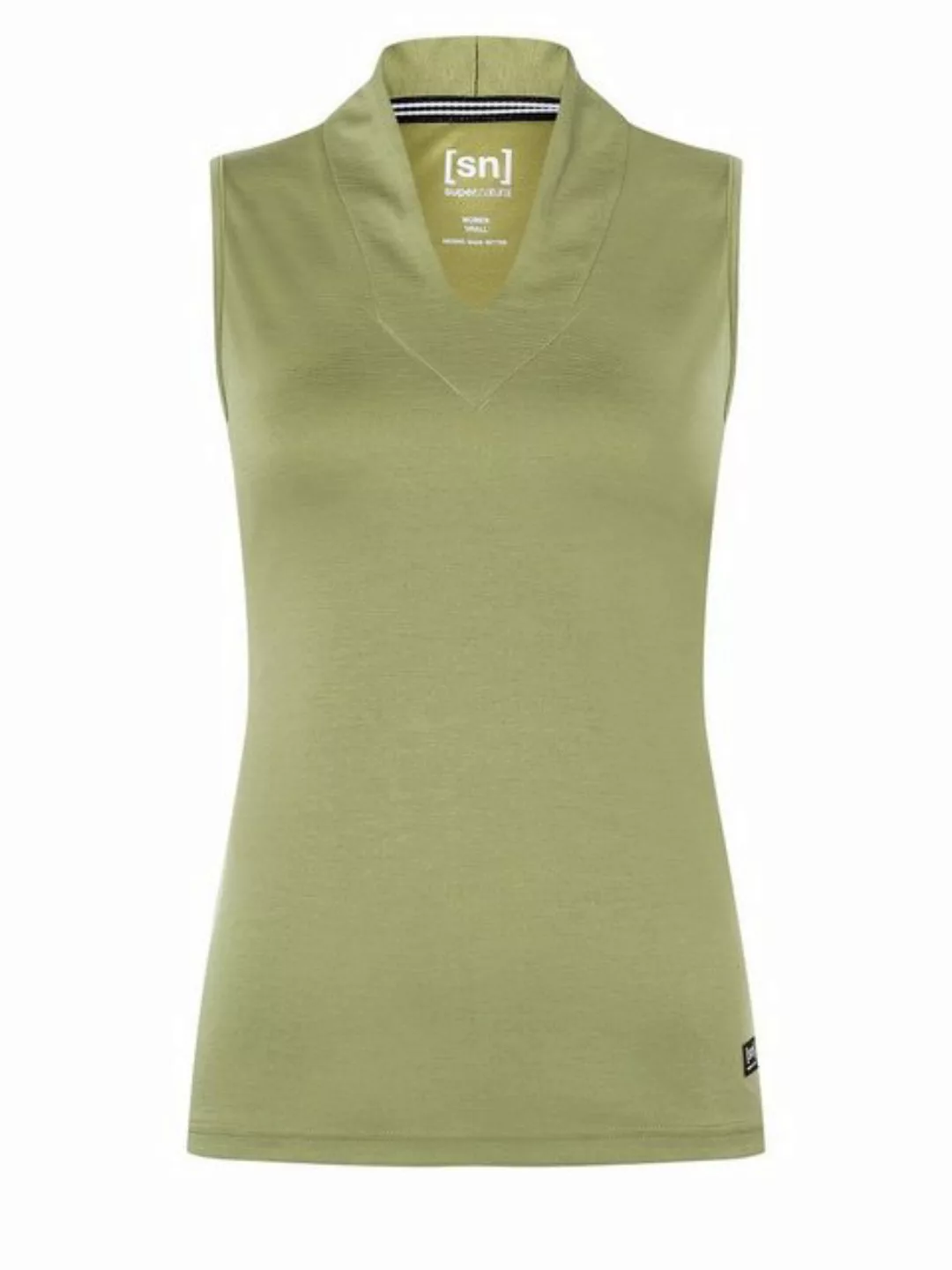 SUPER.NATURAL Tanktop Merino Tanktop W SPORTY TANK sportlicher Merino-Mater günstig online kaufen