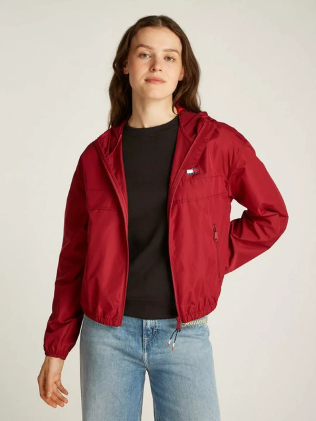 Tommy Jeans Windbreaker "TJW CRP LT CHICAGO", in modischer Cropped Form günstig online kaufen