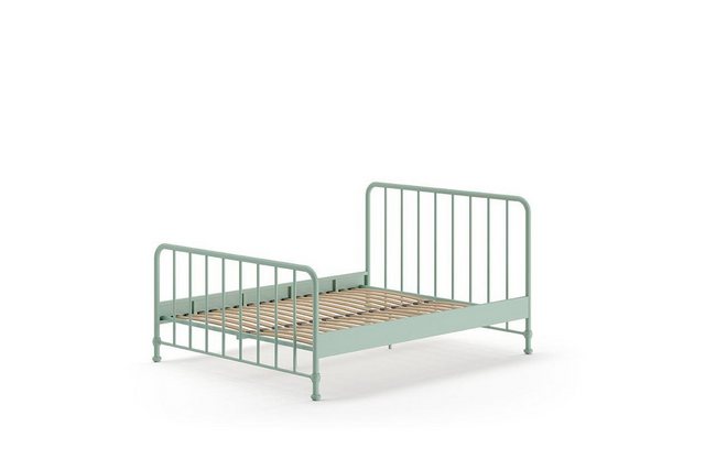 58 aufm Kessel Bettgestell Metallbett Kay 167x207x110 Doppelbett Metall Grü günstig online kaufen