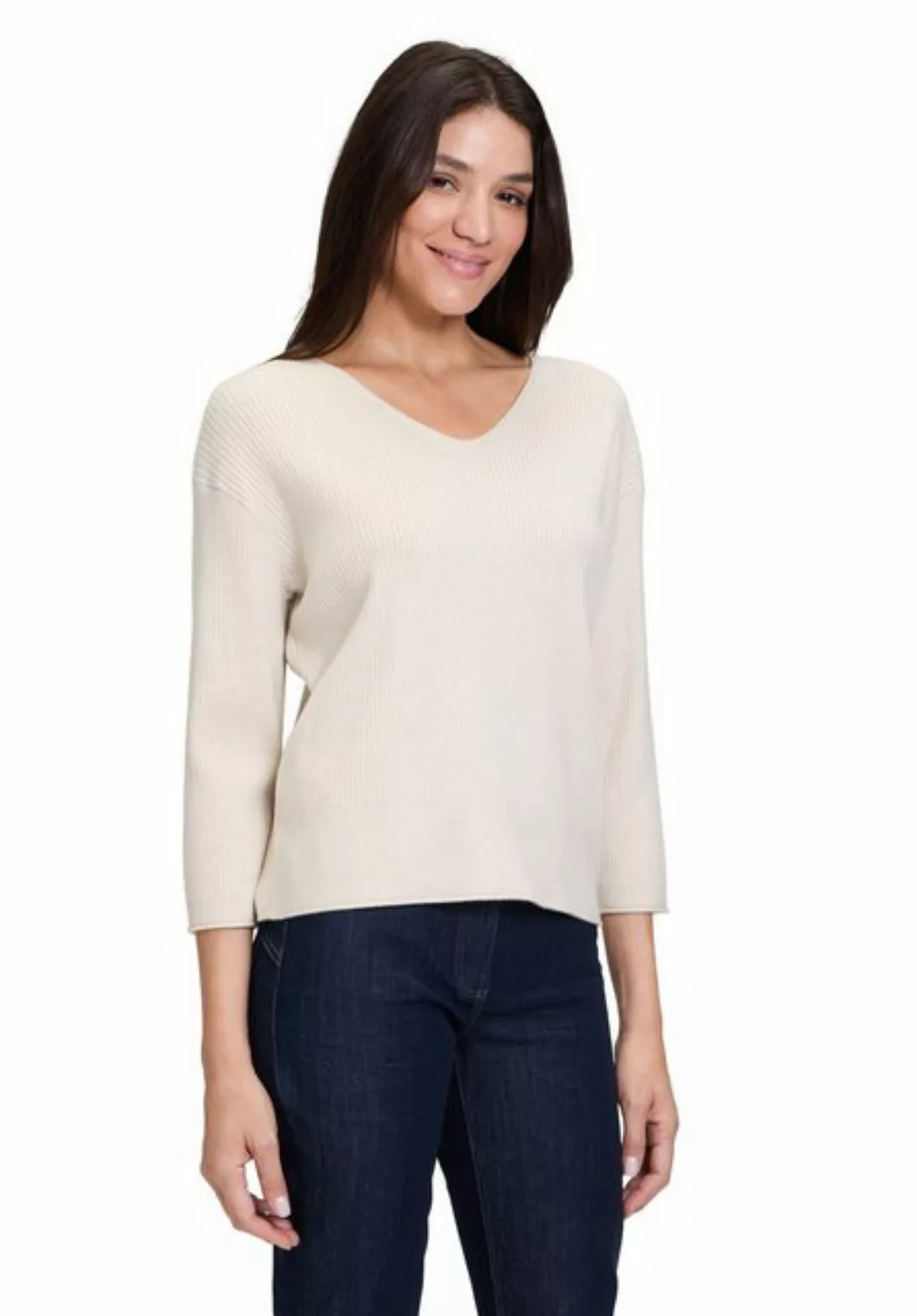 Betty Barclay Strickpullover "Betty Barclay Feinstrickpullover mit V-Aussch günstig online kaufen