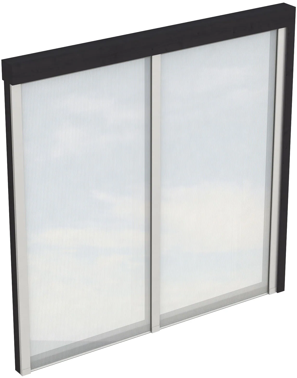 Skanholz Carport-Seitenwand, m. Polycarbonat, Wandanbau günstig online kaufen