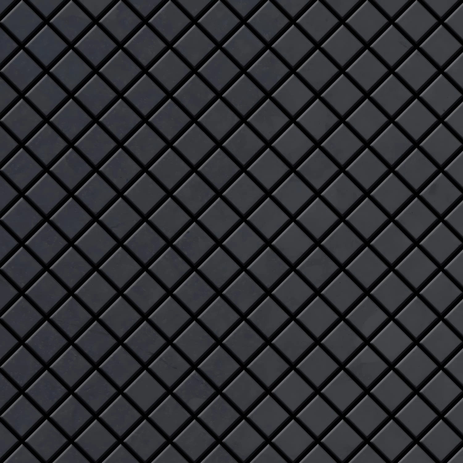 ALLOY Mosaik Fliese Massiv Metall Rohstahl Gewalzt Grau 1,6mm Stark Diamond günstig online kaufen