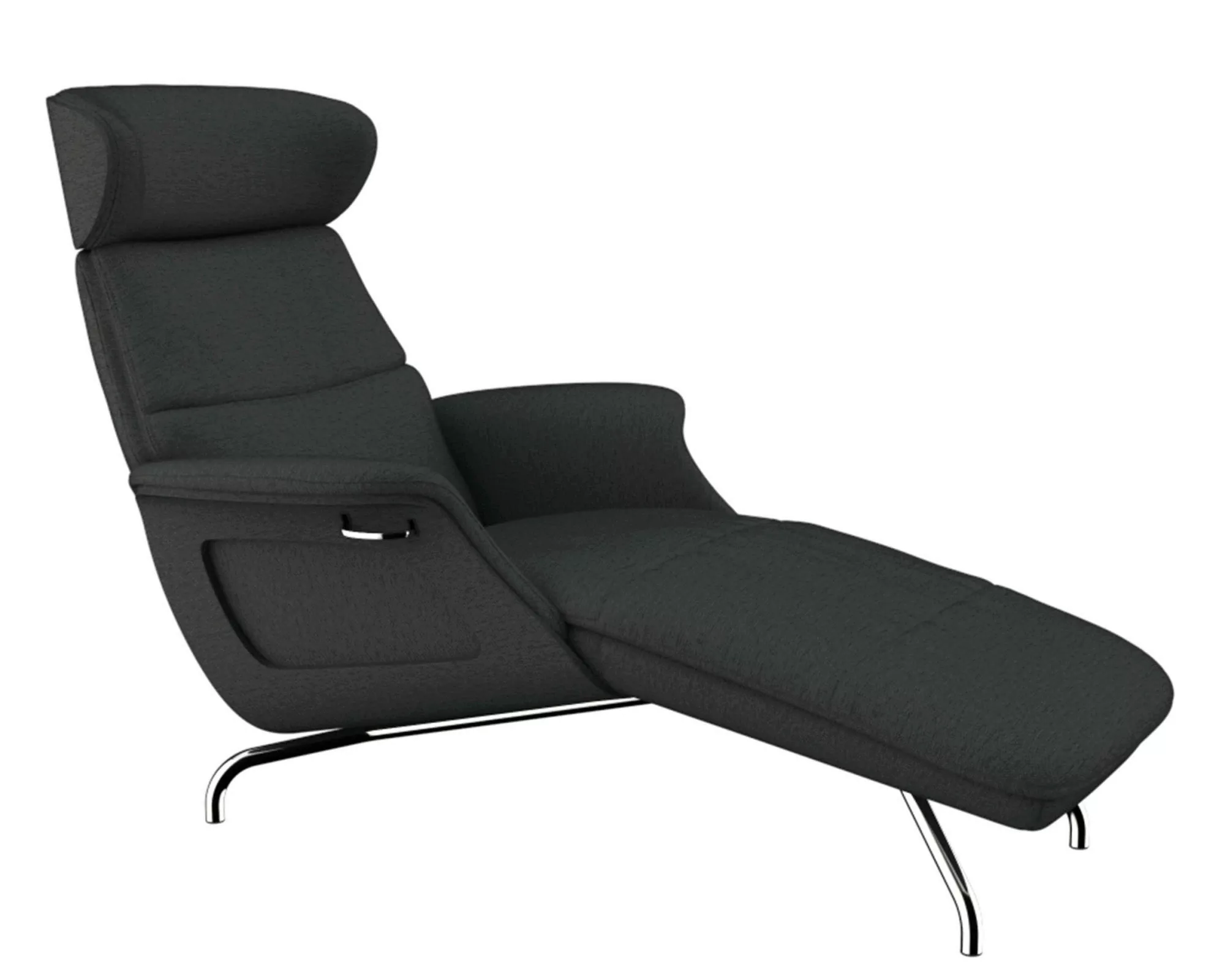 FLEXLUX Loungesessel "Clement Chaislongue, Relaxstuhl, Liegesessel,", Rücke günstig online kaufen