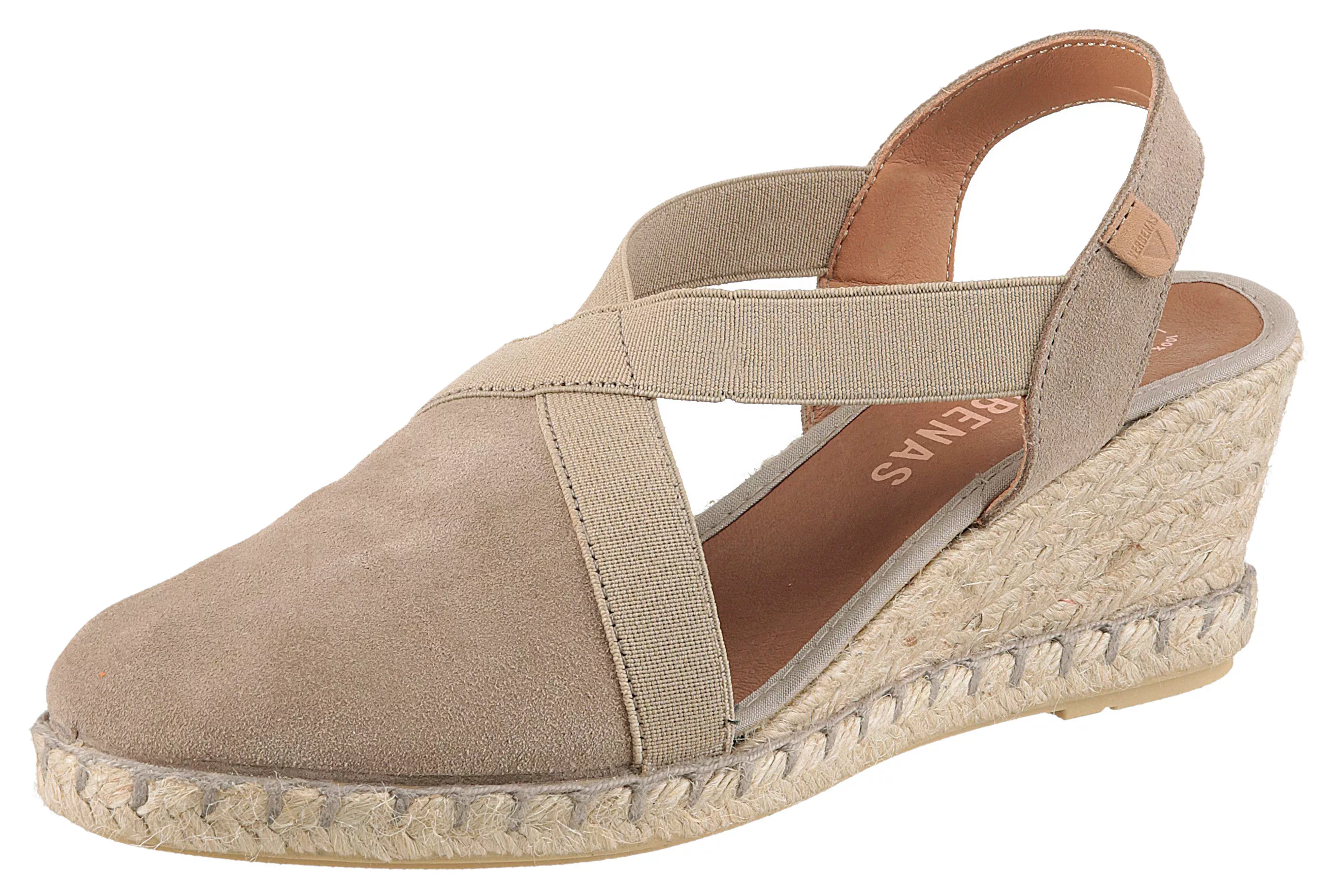 VERBENAS Keilsandalette "Milena Serraje", Sommerschuh, Riemchensandale, Url günstig online kaufen