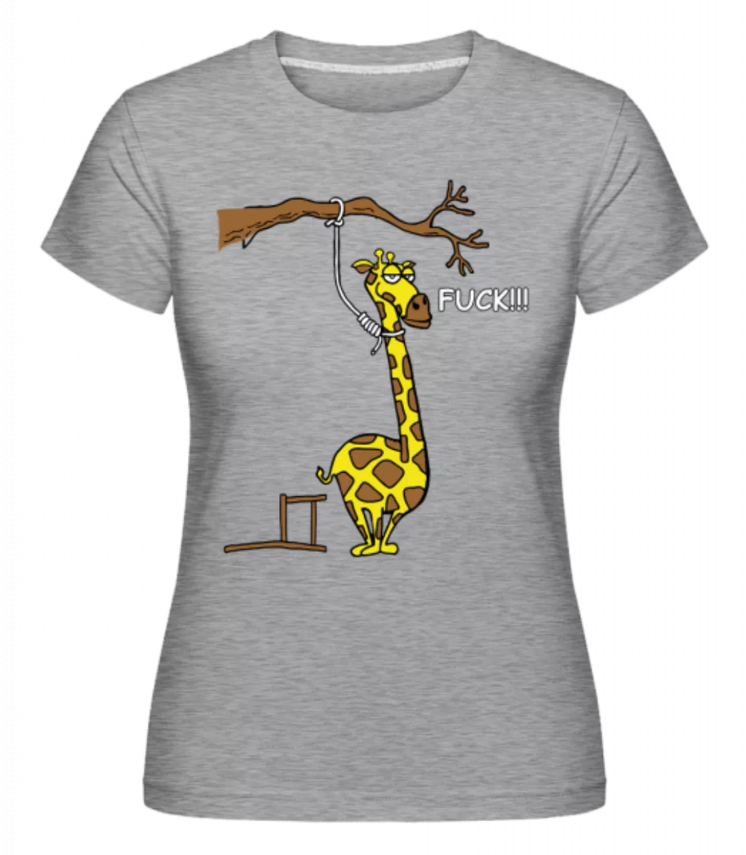 Selbstmordgefährdete Giraffe · Shirtinator Frauen T-Shirt günstig online kaufen