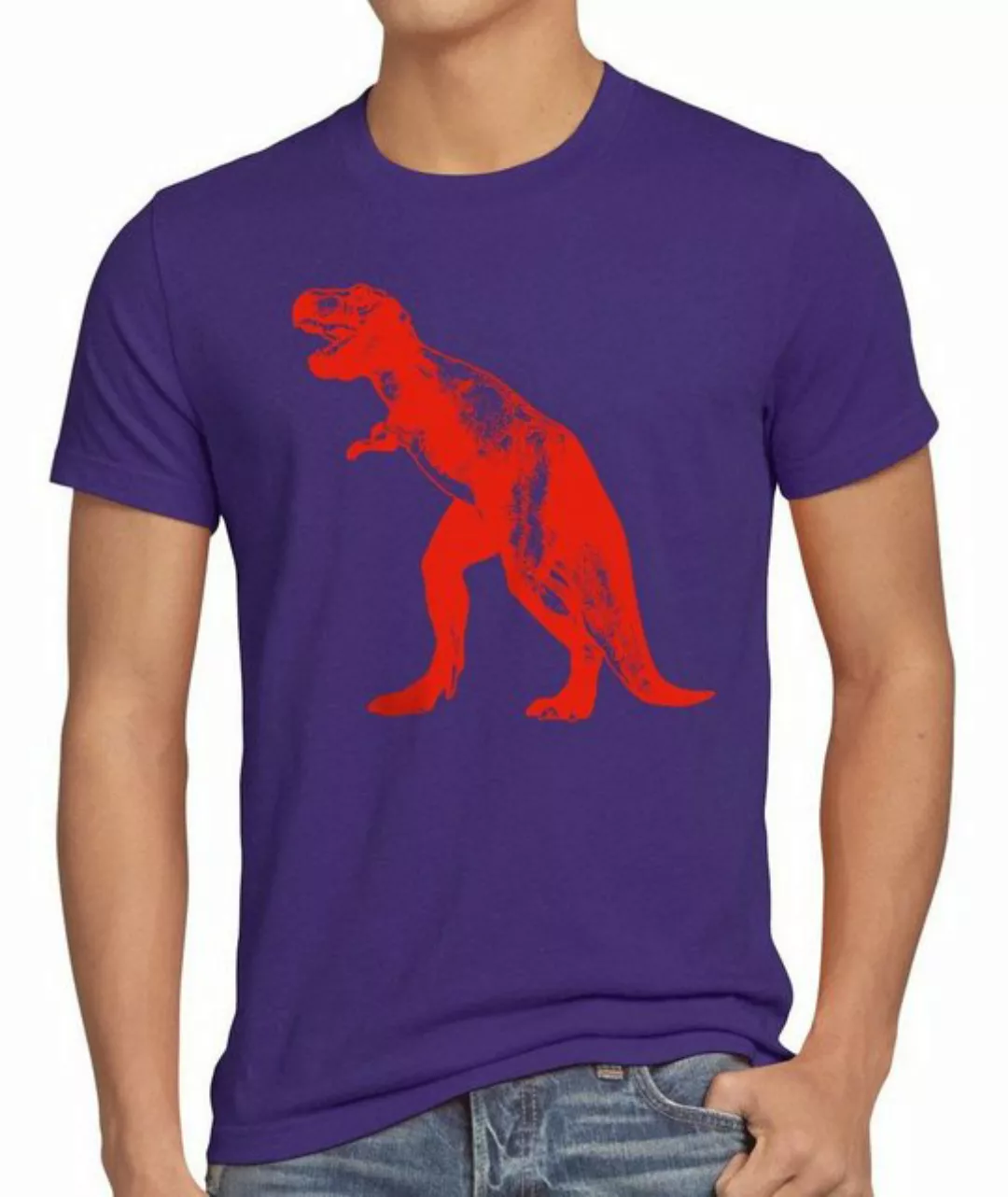 style3 Print-Shirt Herren T-Shirt Dinosaurier Rex Sheldon Cooper Evolution günstig online kaufen
