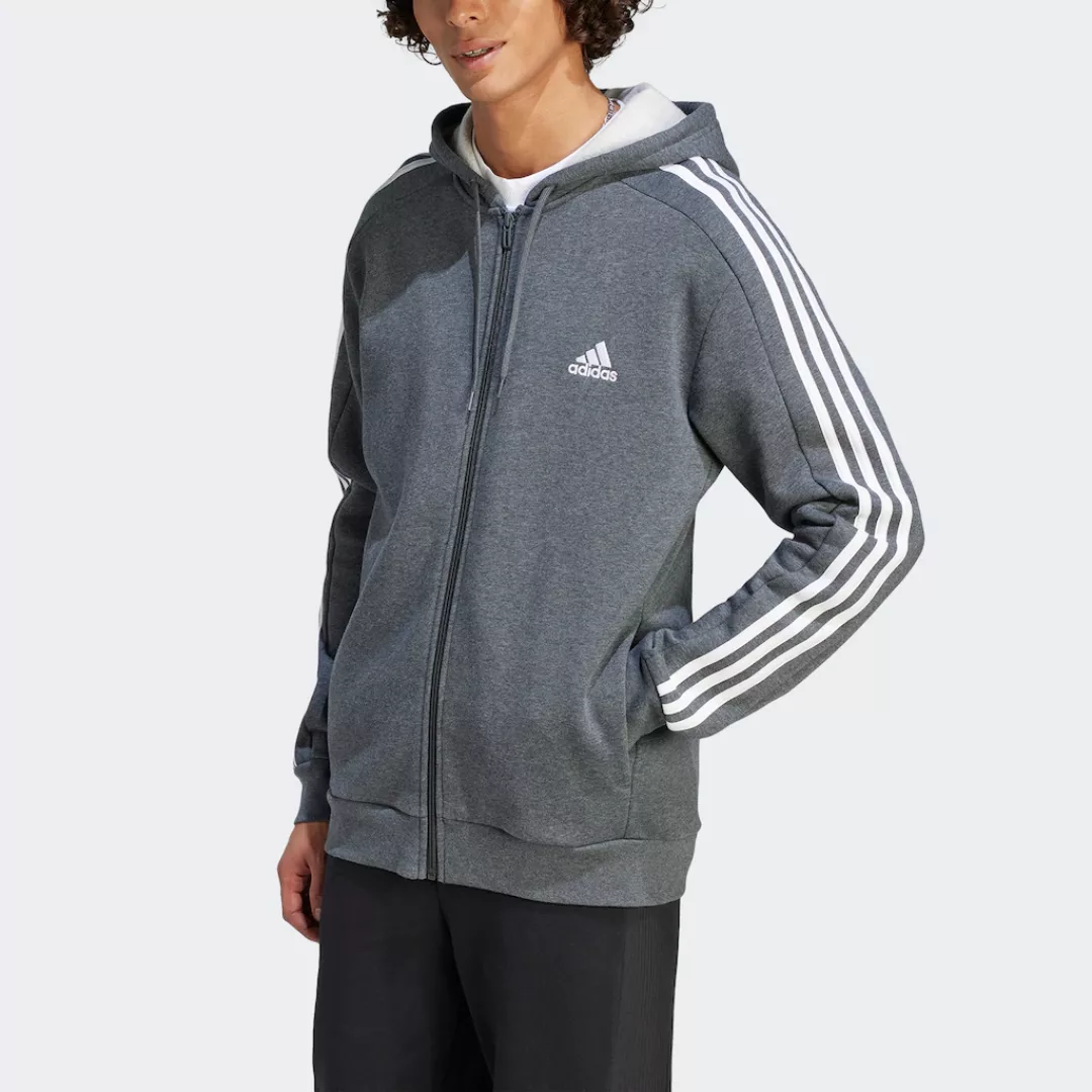 adidas Sportswear Kapuzensweatjacke "ESSENTIALS 3STREIFEN KAPUZENJACKE", (1 günstig online kaufen