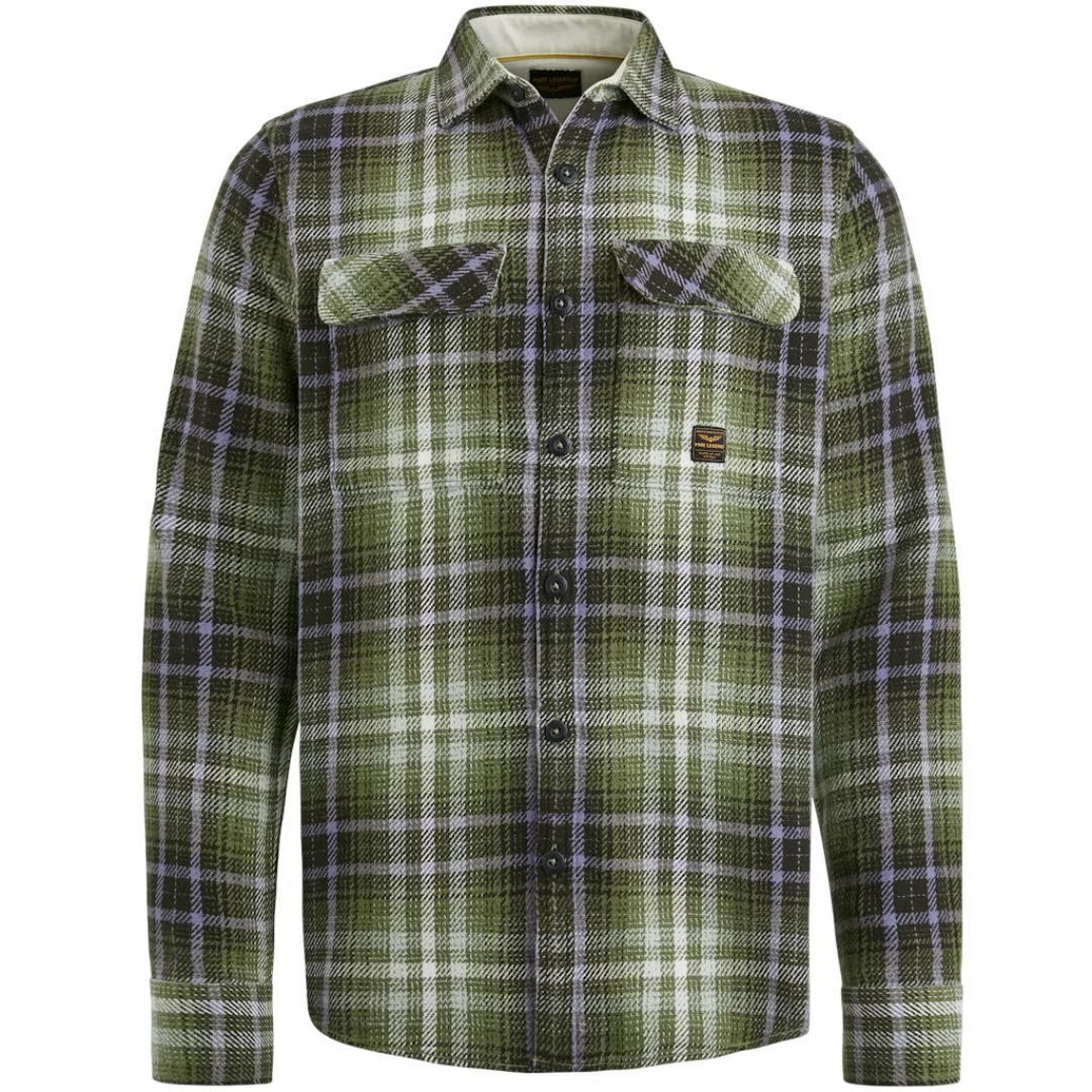 PME LEGEND Hemdjacke - Hemd - Kariertes Overshirt - Hemdjacke - Long Sleeve günstig online kaufen