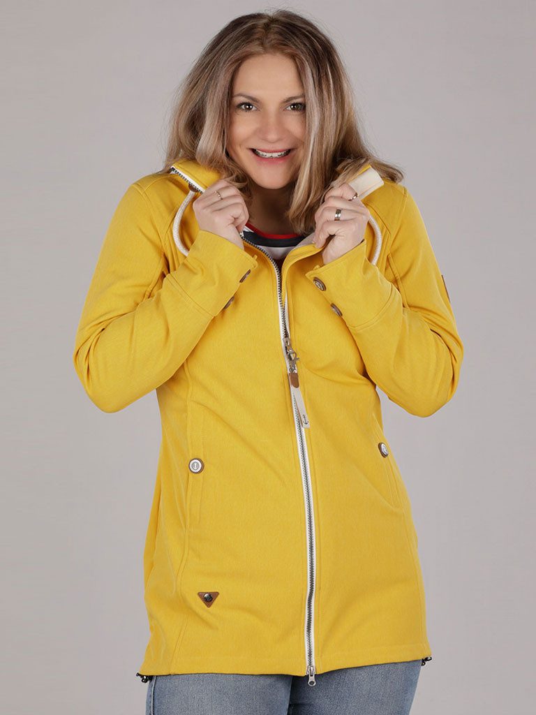 Dry Fashion Softshelljacke Damen Softshell Mantel günstig online kaufen